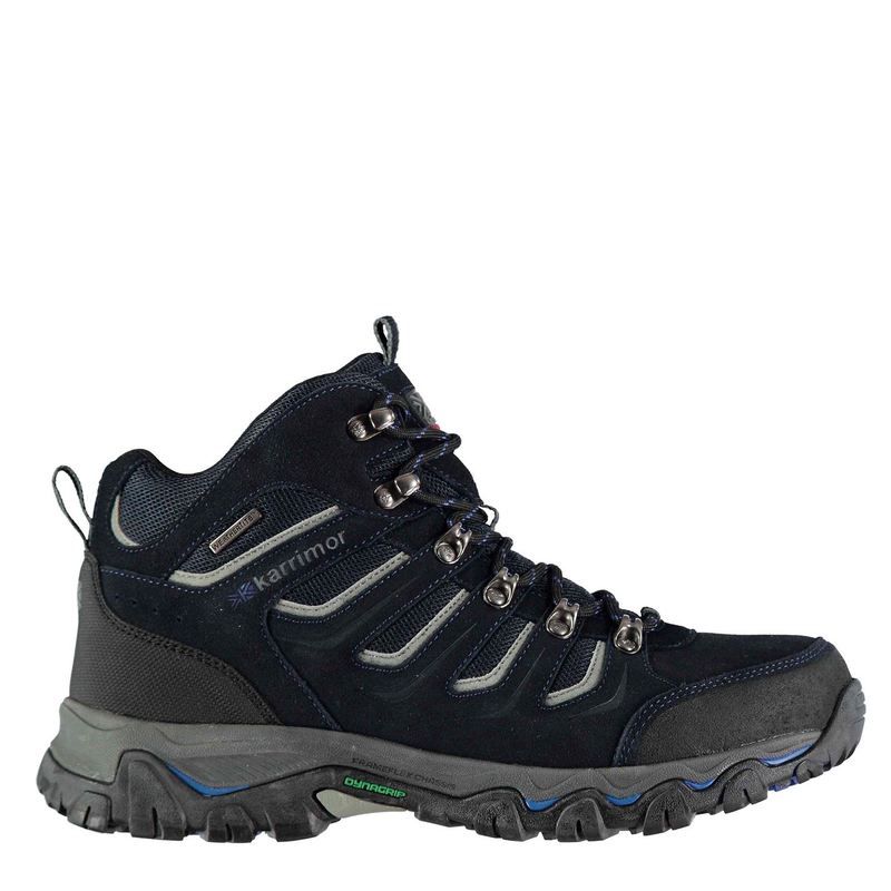 カリマー メンズ シューズ ブーツ・レインブーツ Karrimor Mount Mid Mens Walking Boots Navy ネイビー