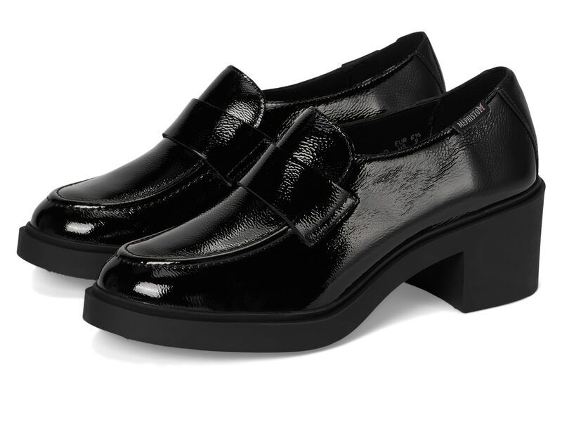 メフィスト レディース シューズ スリッポン・ローファー Mephisto Pamelia Black ブラック