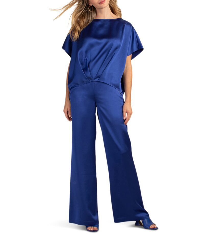 トリーナターク レディース トップス シャツ Trina Turk Pastilla Top Majorelle Blue ブルー