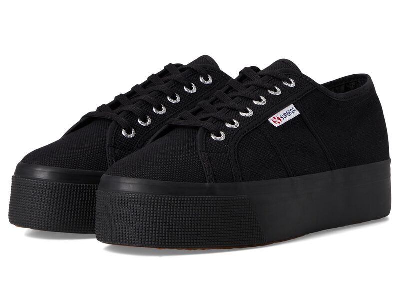 スペルガ メンズ シューズ スニーカー プラットフォーム Superga 2790 Platform Full Black ブラック