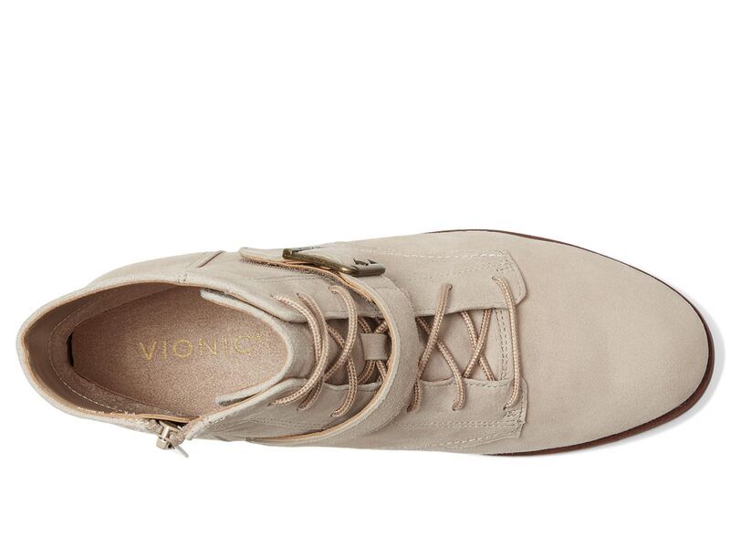 バイオニック レディース シューズ ブーツ・レインブーツ VIONICatina Lucid Beige Waxed Suede ベージュ