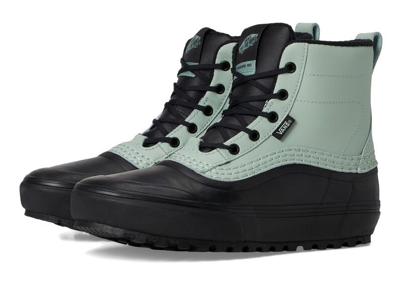 バンズ メンズ シューズ スニーカー Vans Mte Standard Mid Waterproof 30th Anniversary Gray Olive グレー