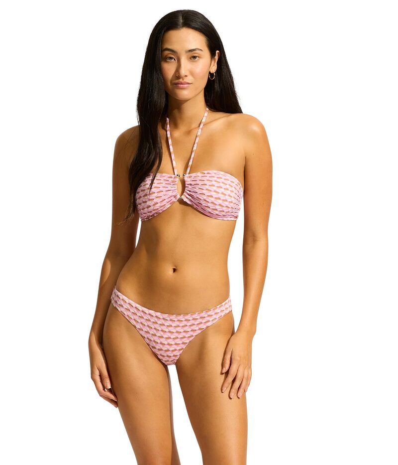 シーフォリー レディース 水着 ボトムスのみ パンツ Seafolly Mala Hipster Pants Blossom