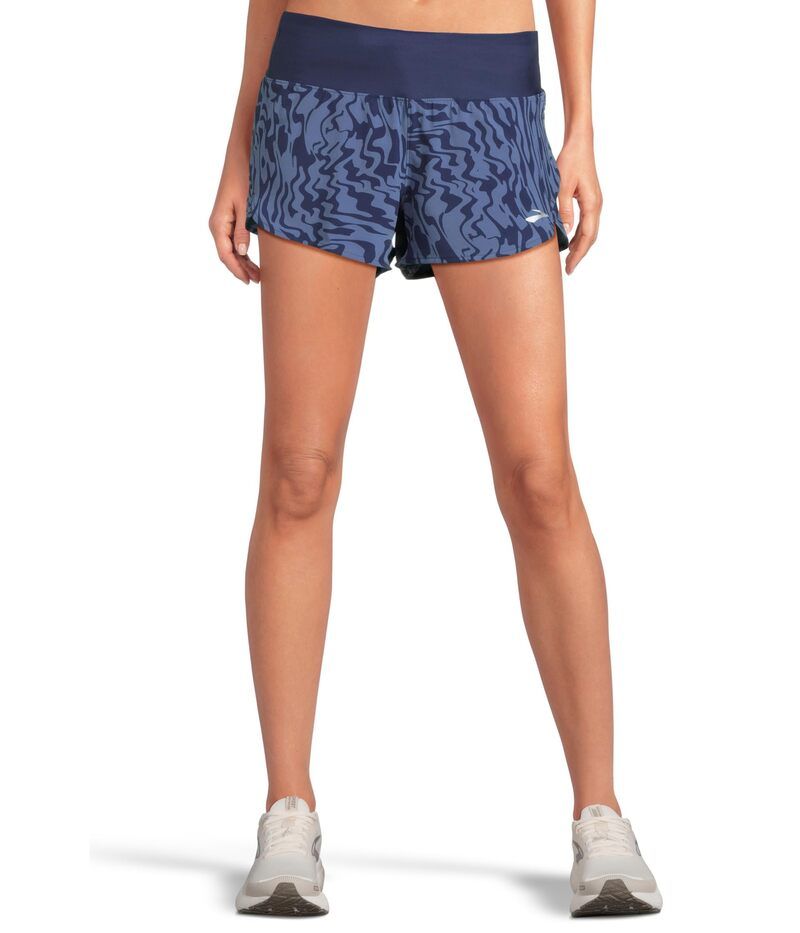 ブルックス レディース ボトムス ハーフパンツ・ショーツ ショートパンツ Brooks Chaser 3 Shorts 20 Midnight Speedscape