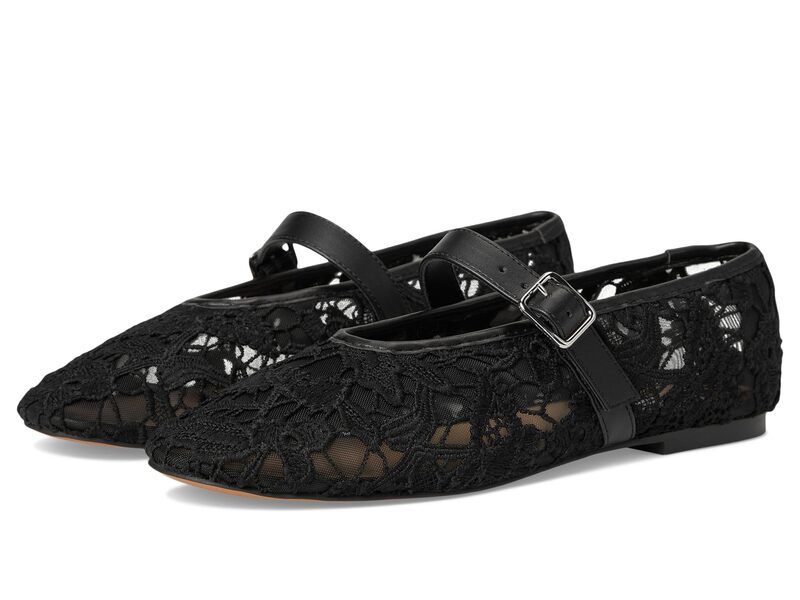 スティーブ マデン レディース シューズ サンダル Steve Madden Dreaming Black Lace ブラック