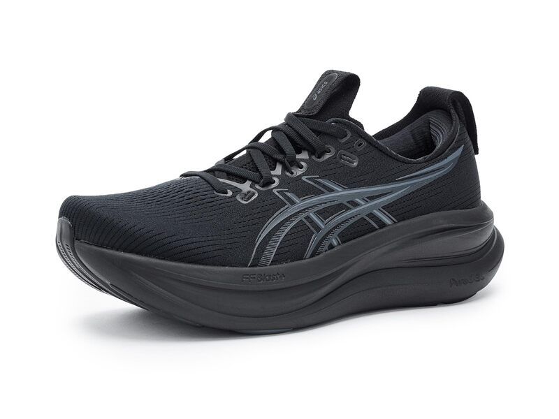 アシックス メンズ シューズ スニーカー ASICS GELNimbusR 28 BlackGraphite ブラック