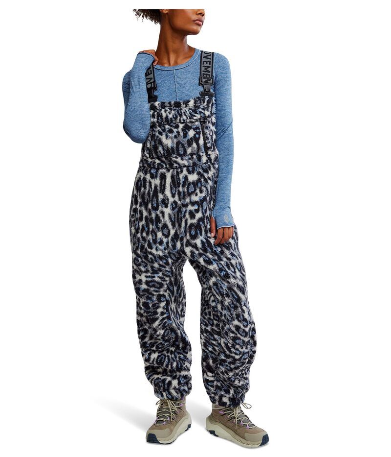 フリーピープル レディース トップス ジャンプスーツ プリント FP Movement Printed Hithe Slopesa Snow Leopard Co アニマル