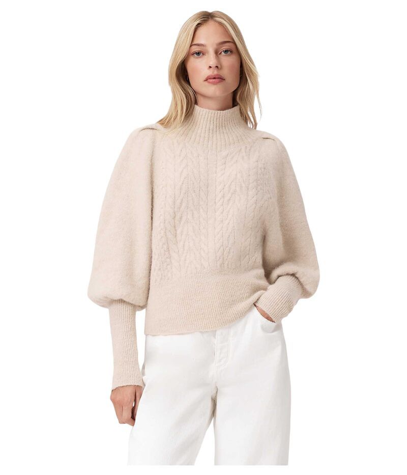 オールセインツ レディース アウター ニット・セーター AllSaintsajel Cable Jumper Pearl White ホワイト