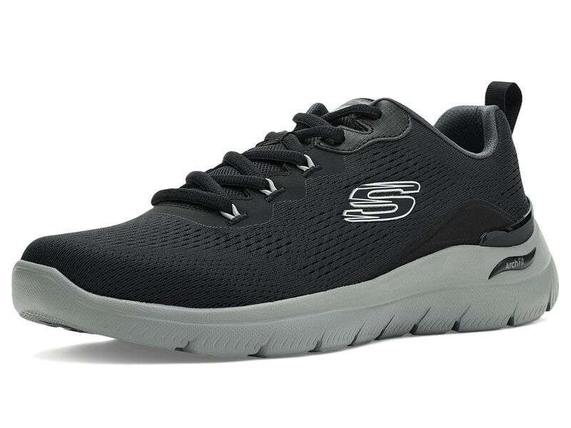 スケッチャーズ メンズ シューズ スニーカー SKECHERS Arch Fit Summits BlackCharcoal ブラック