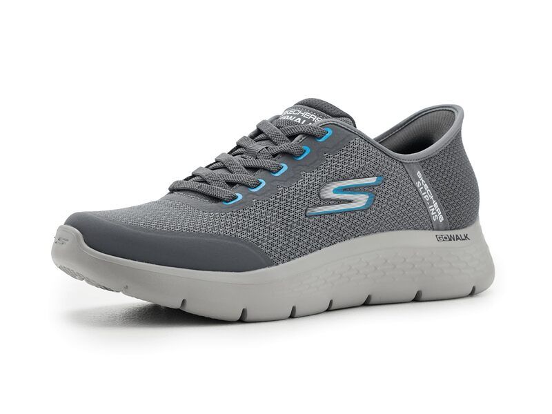 スケッチャーズ メンズ シューズ スニーカー SKECHERS Performance Hands Free Slipins Go Walk Flex Netro Sneaker Charcoal チャコール