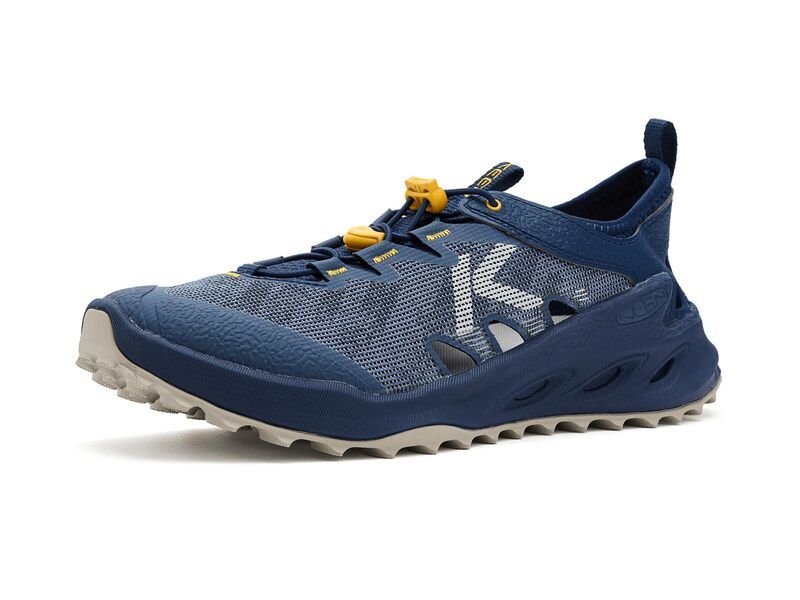 キーン メンズ シューズ ブーツ・レインブーツ KEEN Zionic ADV OpenAir Hiking Shoes Naval Academy
