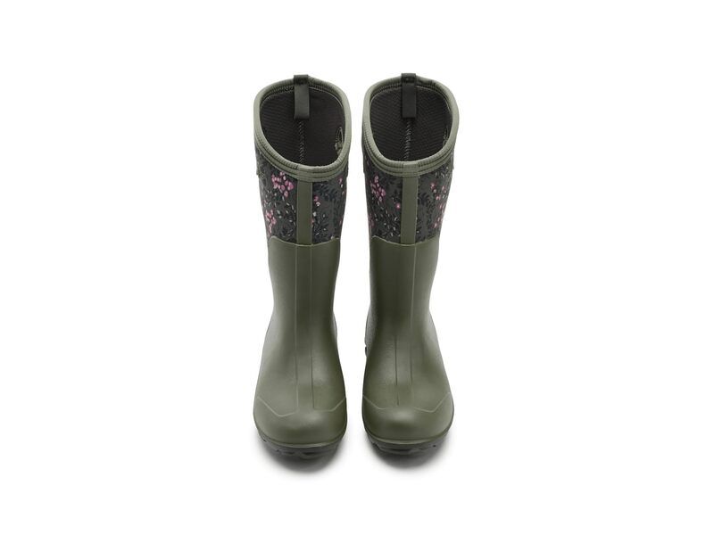 ボグス レディース シューズ ブーツ・レインブーツ フラワー柄 フラワー Bogs Classic Seamless Demure Floral Olive Multi オリーブ