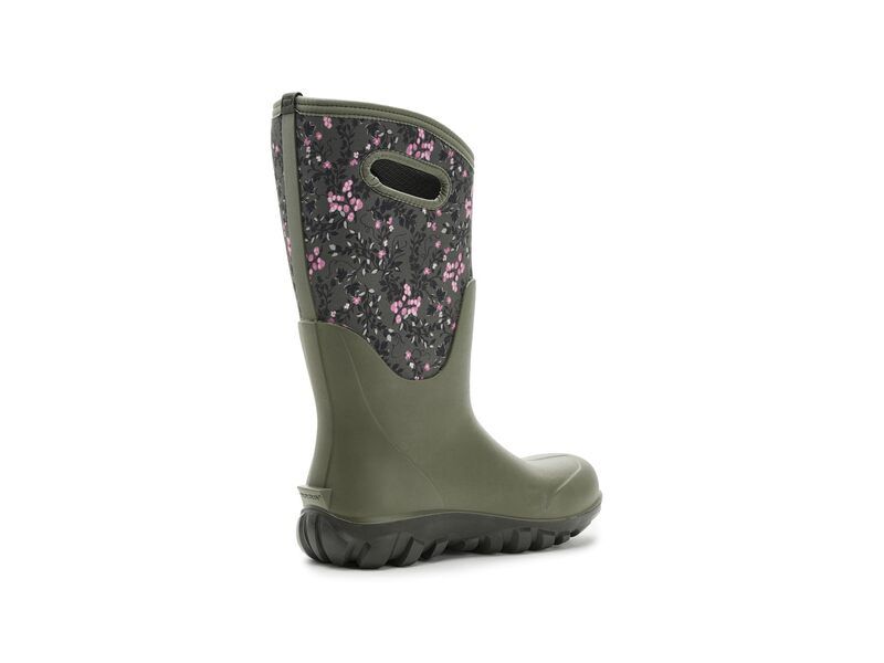 ボグス レディース シューズ ブーツ・レインブーツ フラワー柄 フラワー Bogs Classic Seamless Demure Floral Olive Multi オリーブ