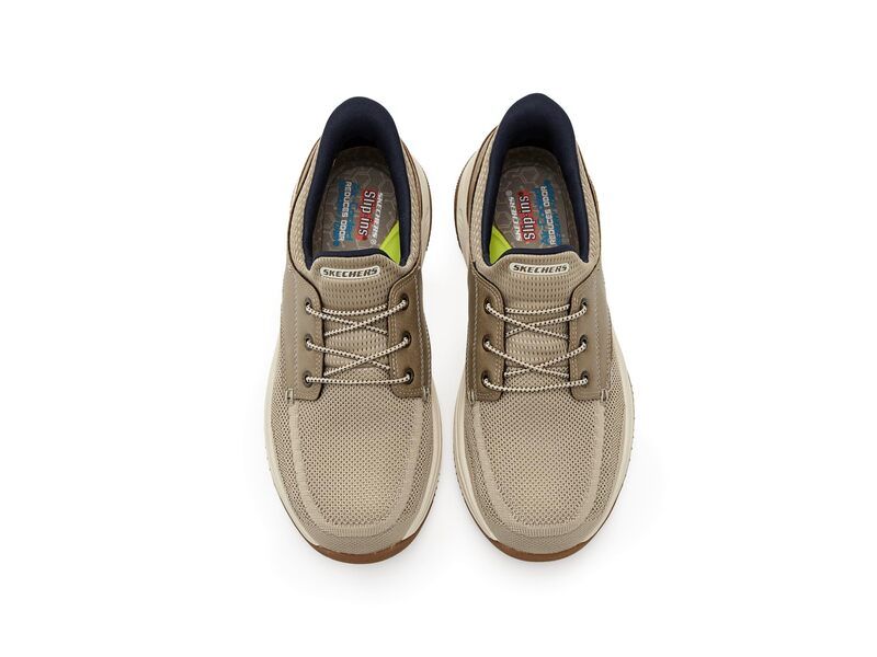 スケッチャーズ メンズ シューズ スニーカー SKECHERS Meroe Alden Taupe トープ