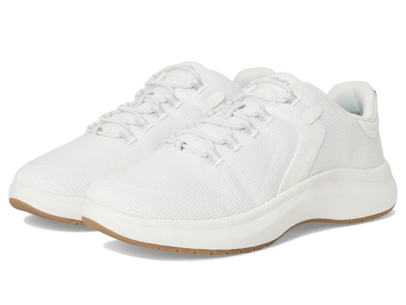 ドクター・ショール レディース シューズ スニーカー Dr Scholls Feel At Ease White Fabric ホワイト