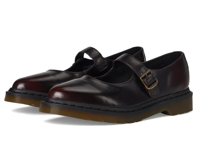 ドクターマーチン レディース シューズ サンダル Dr Martens Elphie Mary Jane Cherry Red レッド