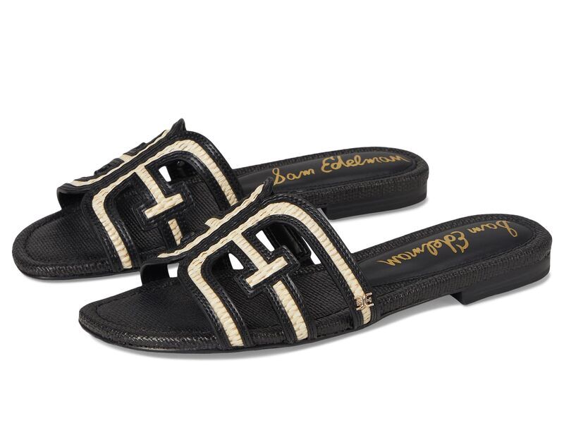 サムエデルマン レディース シューズ サンダル Sam Edelman Bay Multi LinenBlack Mul ブラック