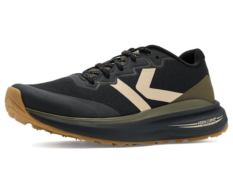 キーン メンズ シューズ スニーカー KEEN WK500 Walking Shoes BlackDark Oliv ブラック