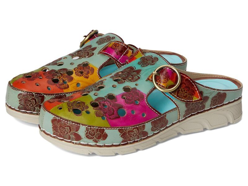 スプリングステップ レディース シューズ サンダル LArtiste by Spring Step Sefton Mint Multi ミント