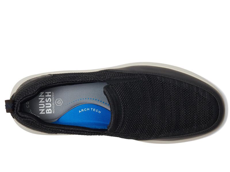 ノンブッシュ メンズ シューズ スニーカー ニット ローファー Nunn Bush Ponte Knit Moc Toe SlipOn Sneakers Hybrid Casual Lightweight Athletic Style Loafer Black ノンブッシュ メンズ シューズ スニーカー ニット ローファー Nunn Bush Ponte Knit Moc Toe SlipOn Sneakers Hybrid Casual Lightweight Athletic Style Loafer Black