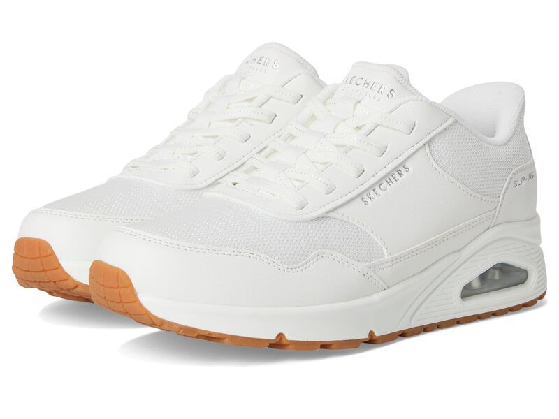 スケッチャーズ レディース シューズ スニーカー SKECHERS Uno Banksia Hands Free SlipIns White ホワイト