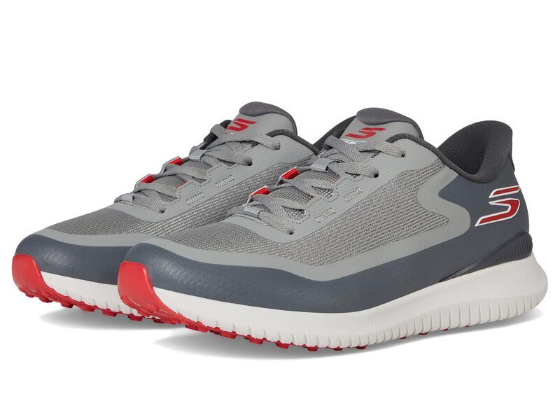 スケッチャーズ メンズ シューズ スニーカー Skechers GO GOLF Flite Spikeless SlipIn Golf Shoe Gray グレー