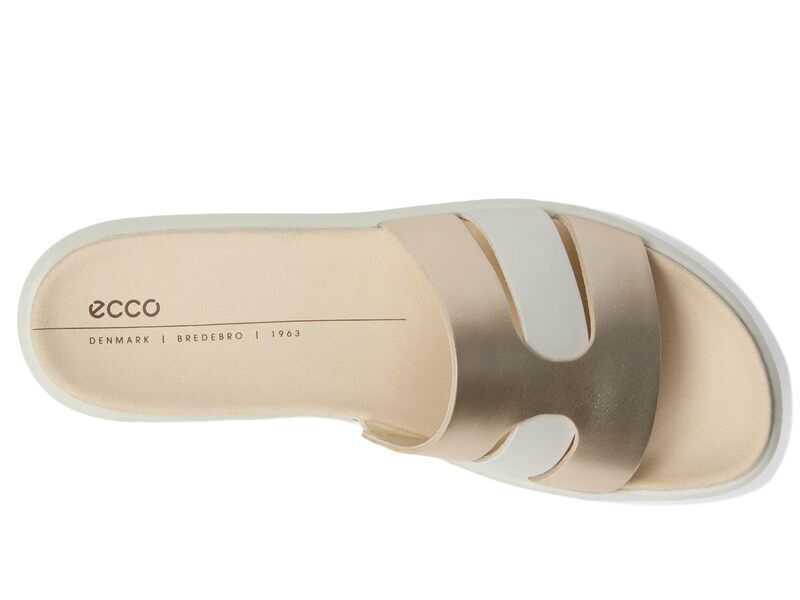 エコー レディース シューズ サンダル ECCO Flowt Oasis Slide Sandal WhitePure Whit ホワイト