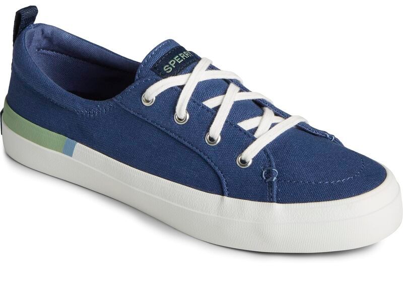 スペリー レディース シューズ スニーカー Sperry Crest Vibe Seasonal Blue Stripe ブルー