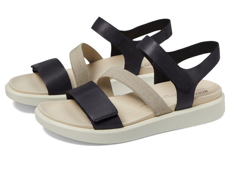 エコー レディース シューズ サンダル ECCO Flowt 2 Band Sandal Black ブラック