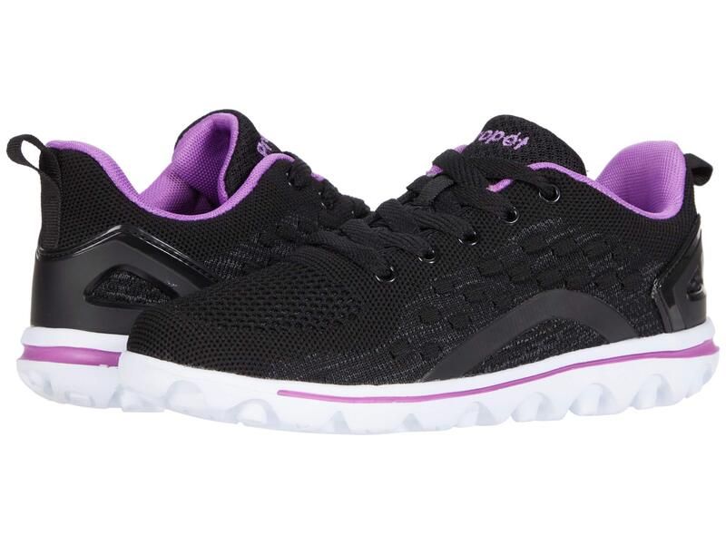 プロペット レディース シューズ スニーカー PropetravelActive Axial BlackPurple ブラック
