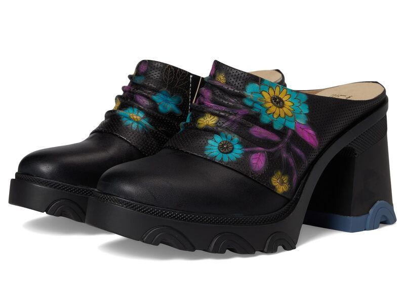 スプリングステップ レディース シューズ ヒール LArtiste by Spring Step Chemistry Black Multi ブラック