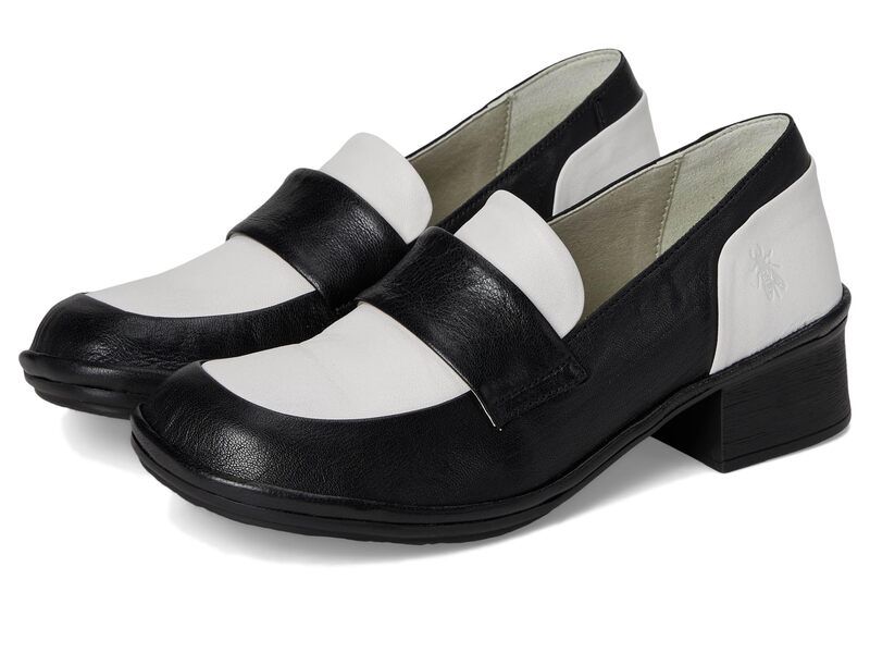 フライロンドン レディース シューズ スリッポン・ローファー FLY LONDON ELAM574FLY BlackWhite ホワイト 31,720円