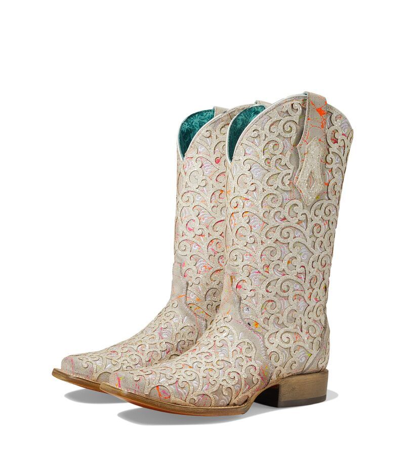 コーラルブーツ レディース シューズ ブーツ・レインブーツ Corral Boots C4062 White ホワイト