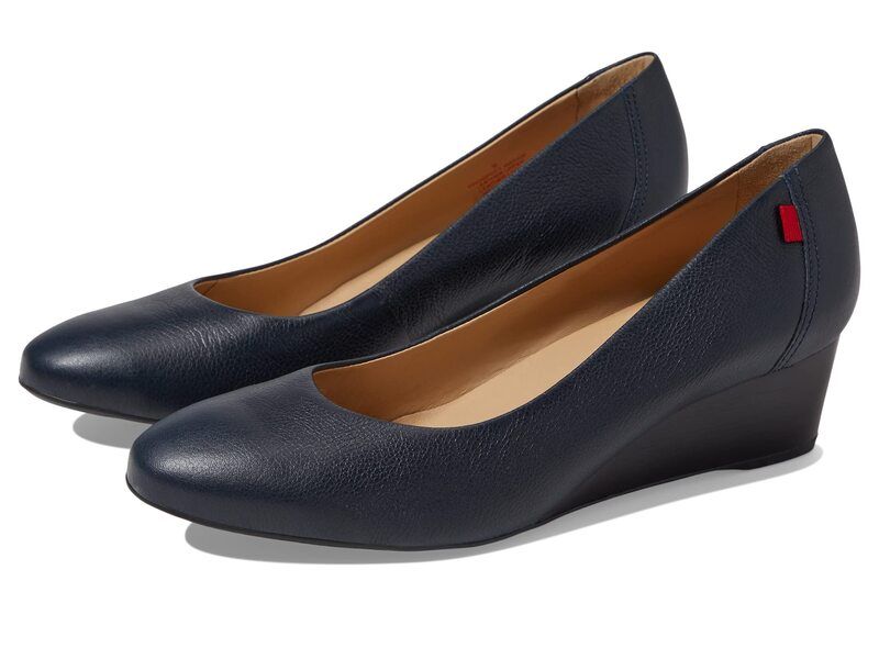 マークジョセフニューヨーク レディース シューズ ヒール MARC JOSEPH NEW YORK Prospect Wedge Navy Napa Soft ネイビー