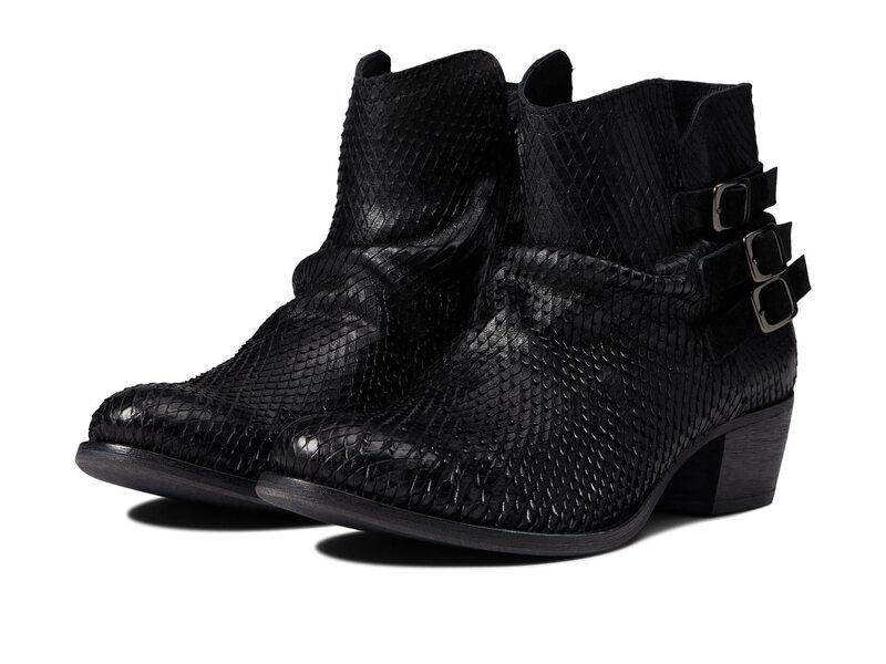 エリックミカエル レディース シューズ ブーツ・レインブーツ Eric Michael Carlita Black Python ブラック