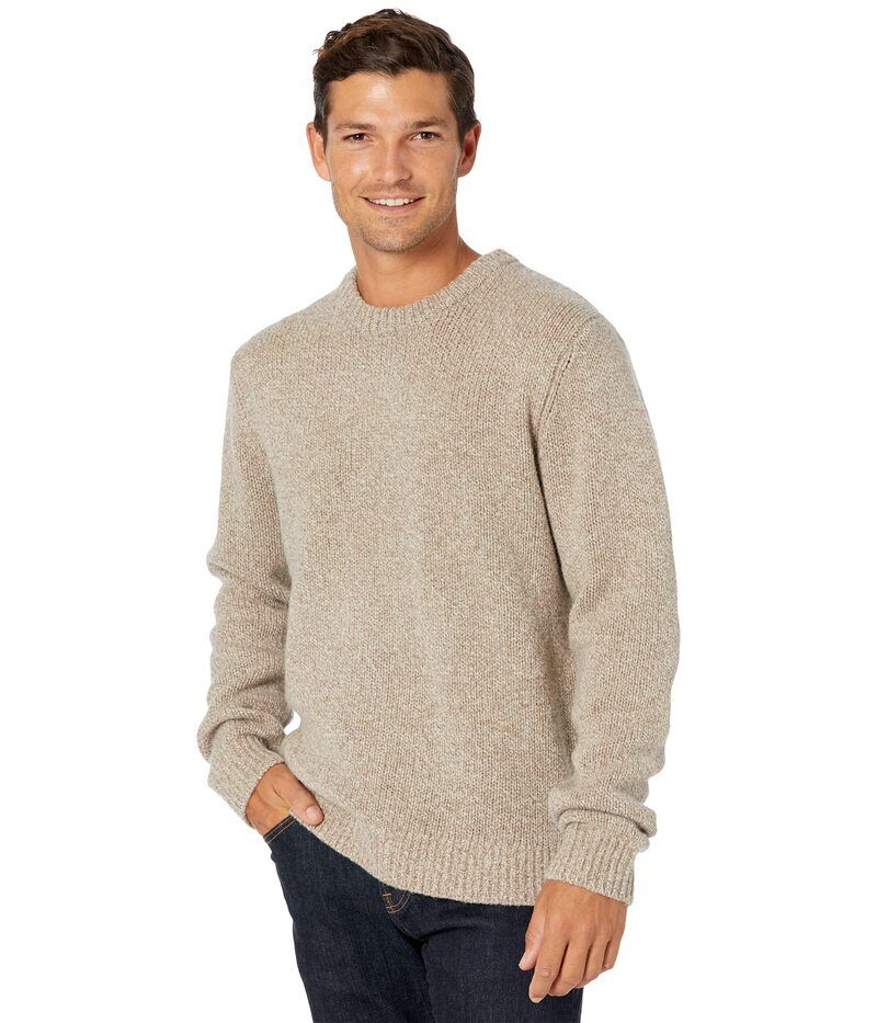 エルエルビーン メンズ アウター ニット・セーター ウール LLBean Classic Raggwool Crew Sweateregular Natural