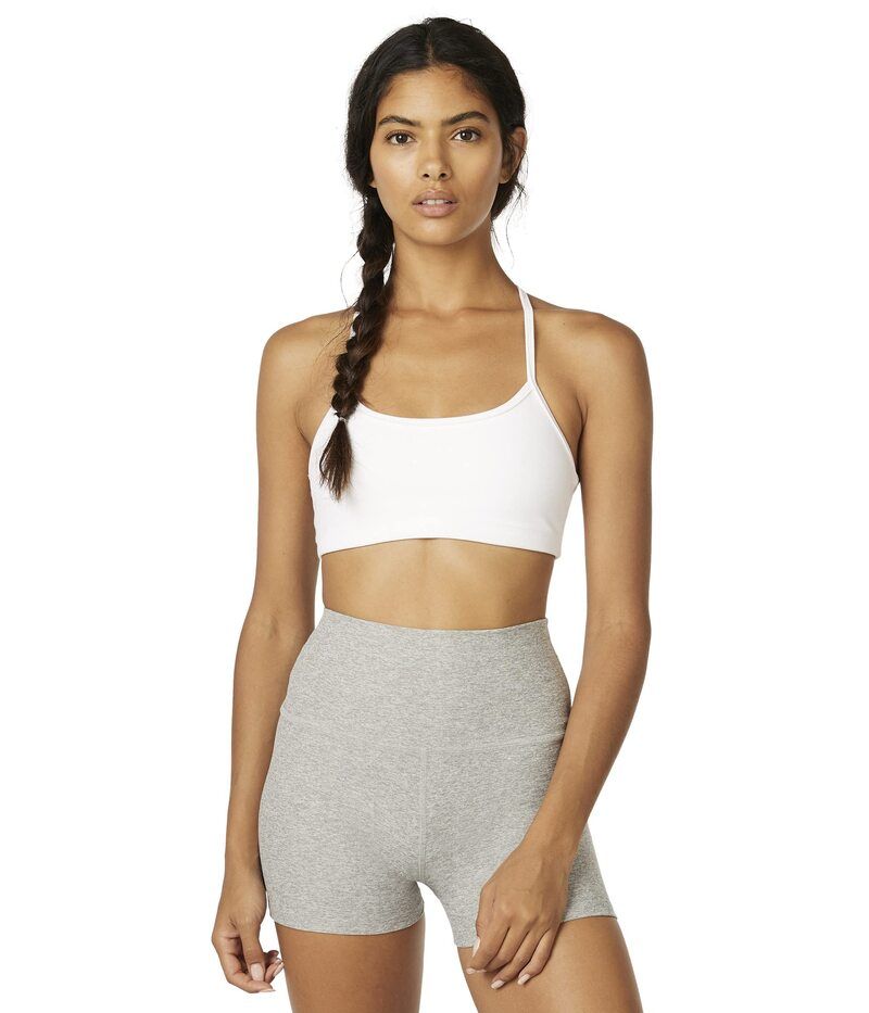 ビヨンドヨガ レディース アンダーウェア ブラジャー Beyond Yoga Spacedye Slim Racerback Bra Cloud White ホワイト