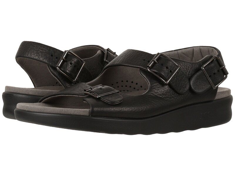 サス メンズ シューズ サンダル SAS Bravo Adjustable Comfort Sandal Black ブラック