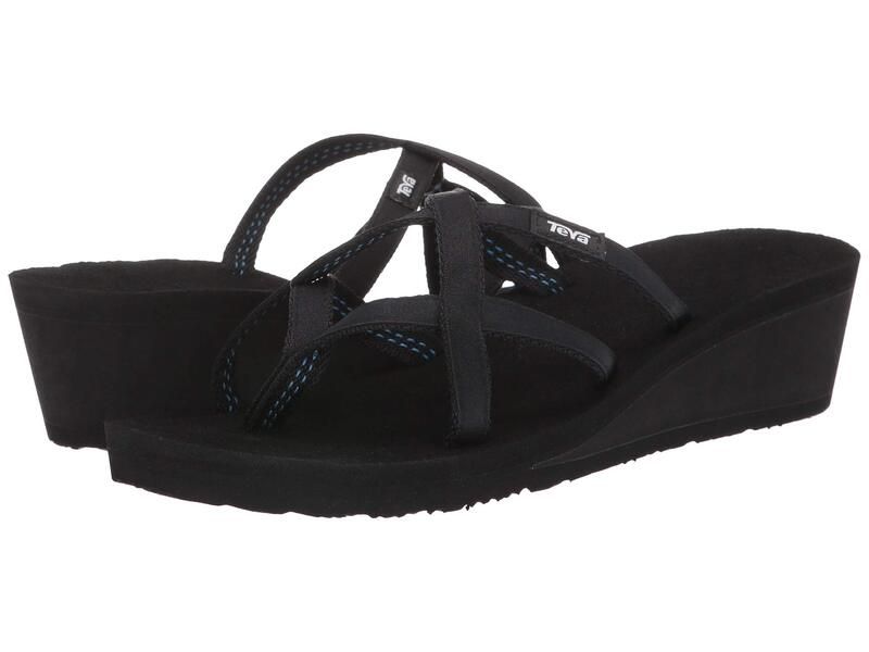 テバ レディース シューズ ヒール Teva Mush Mandlyn Wedge Ola 2 Black ブラック