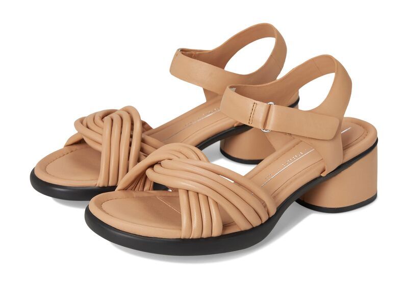 エコー レディース シューズ ヒール サンダル ECCO Sculpted Luxury 35 Cross Strap Heel Sandal Biscuit 31,720円