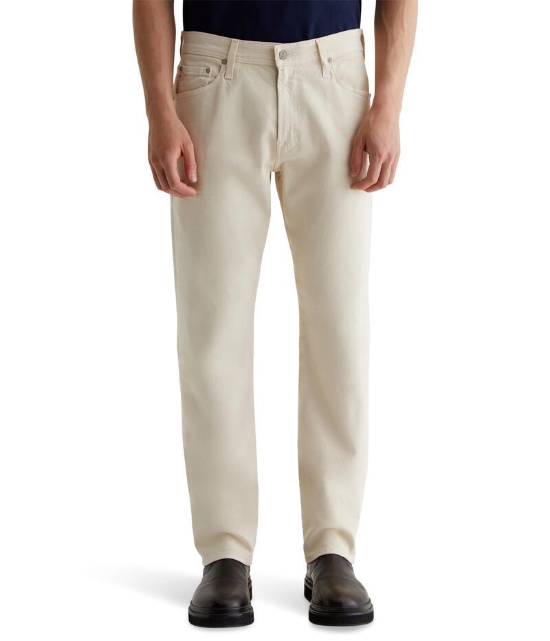 エージージーンズ メンズ ボトムス デニムパンツ AG Jeans Everett Slim Straight Jeans in 1 Year Ivory Cream 1 Year Ivory Cream クリーム
