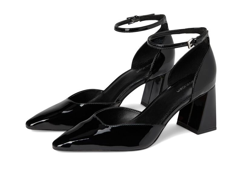 カルバンクライン レディース シューズ ヒール Calvin Klein Nalene Black Patent ブラック
