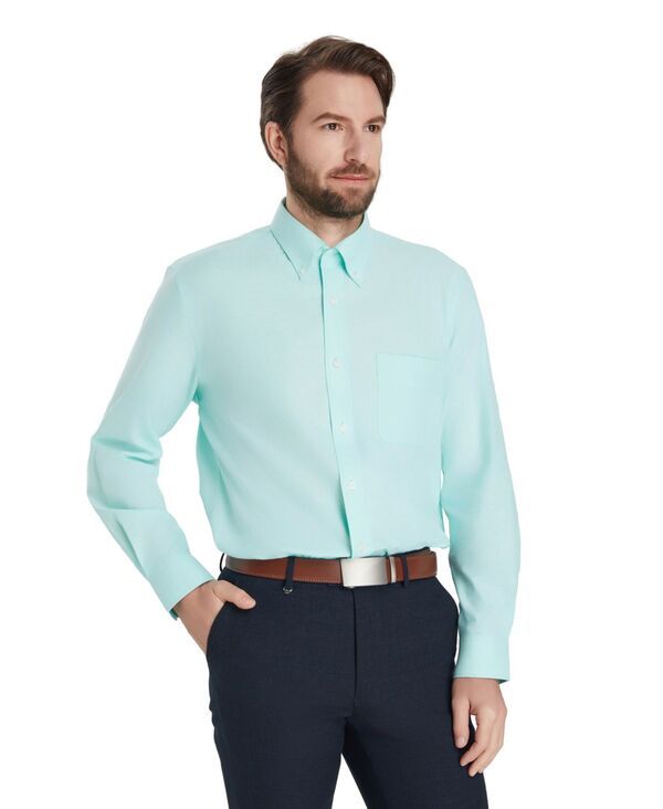 クラブルーム メンズ トップス シャツ オックスフォード Club Roomens Oxford Solidresshirt Macys Exclusive Mint ミント