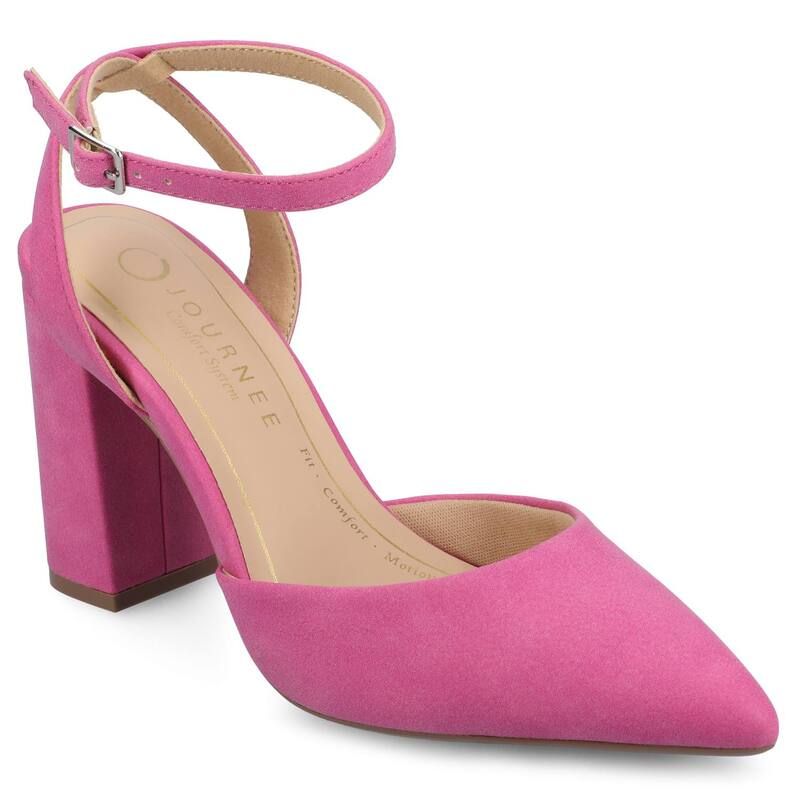 ジャーニー レディース シューズ パンプス ヒール Journee Tyyra Womens Heels Hot Pink ピンク