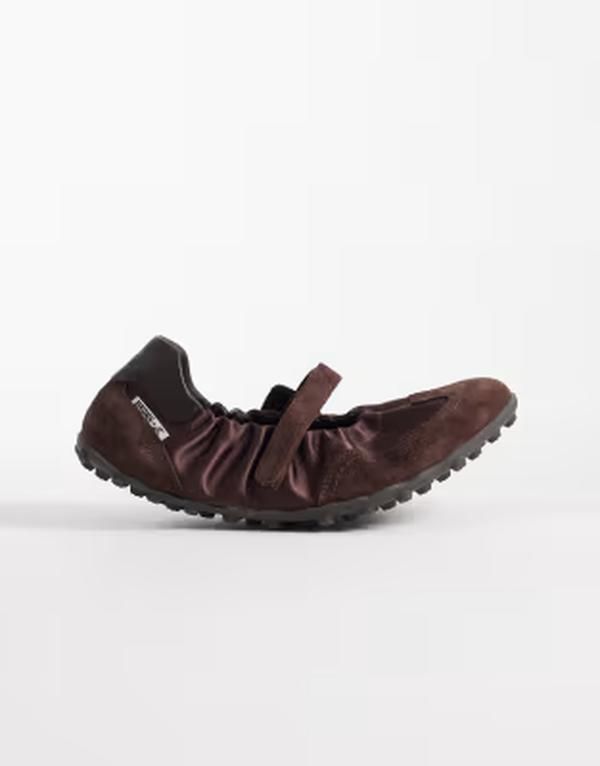 ブロンクス レディース シューズ パンプス Bronx Gravityy ballet flats brown ブラウン