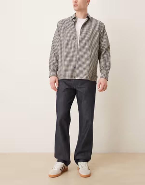 エイソス メンズ ボトムス デニムパンツ ジーンズ ASOS DESIGN lightweight denim jeans in rawash part of a set INDIGO インディゴ