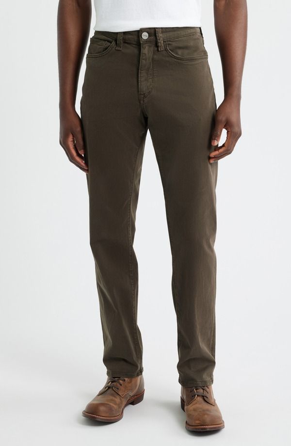 34ヘリテージ メンズ ボトムス カジュアルパンツ ストレート 34 Heritage Charisma Relaxed Straight Leg Twill Pants Cactus Green Twill グリーン