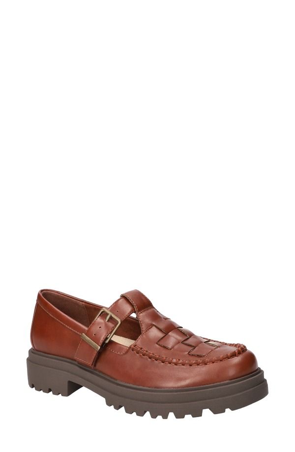 ベラヴィータ レディース シューズ スリッポン・ローファー Bella Vita Makellug Sole Loafer Dark Tan タン
