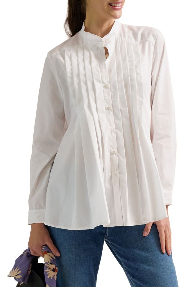 カシュクール レディース トップス シャツ マタニティ Cache Coeur Ika Maternity Nursing Shirt White ホワイト