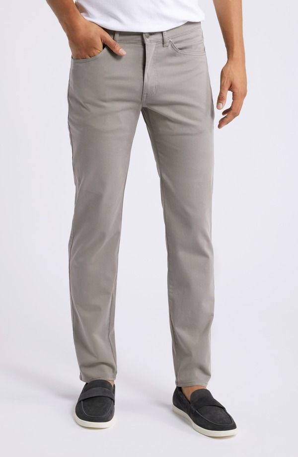 ピーター・ミラー メンズ ボトムス カジュアルパンツ Tシャツ Peter Millar Signature Stretch Sateen Pants Gale Grey グレー